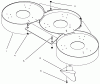 Toro 78355 - 42" Recycler Mower, 1996 (6900001-6999999) Ersatzteile BAFFLE ASSEMBLY