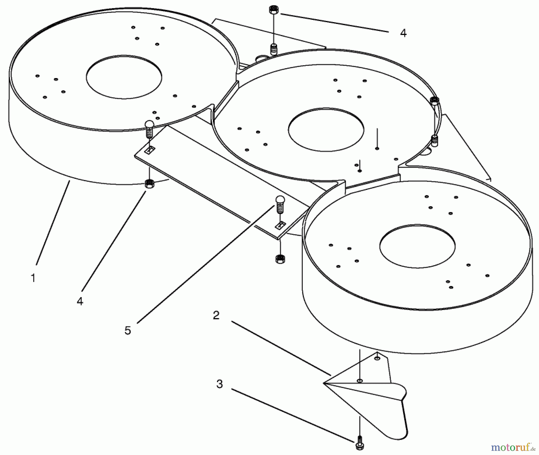 Toro Neu Mowers, Deck Assembly Only 78355 - Toro 42