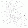 Toro 78358 - 44" Recycler Mower, 5xi Garden Tractor, 1998 (8900001-8999999) Ersatzteile PULLEY BOX ASSEMBLY