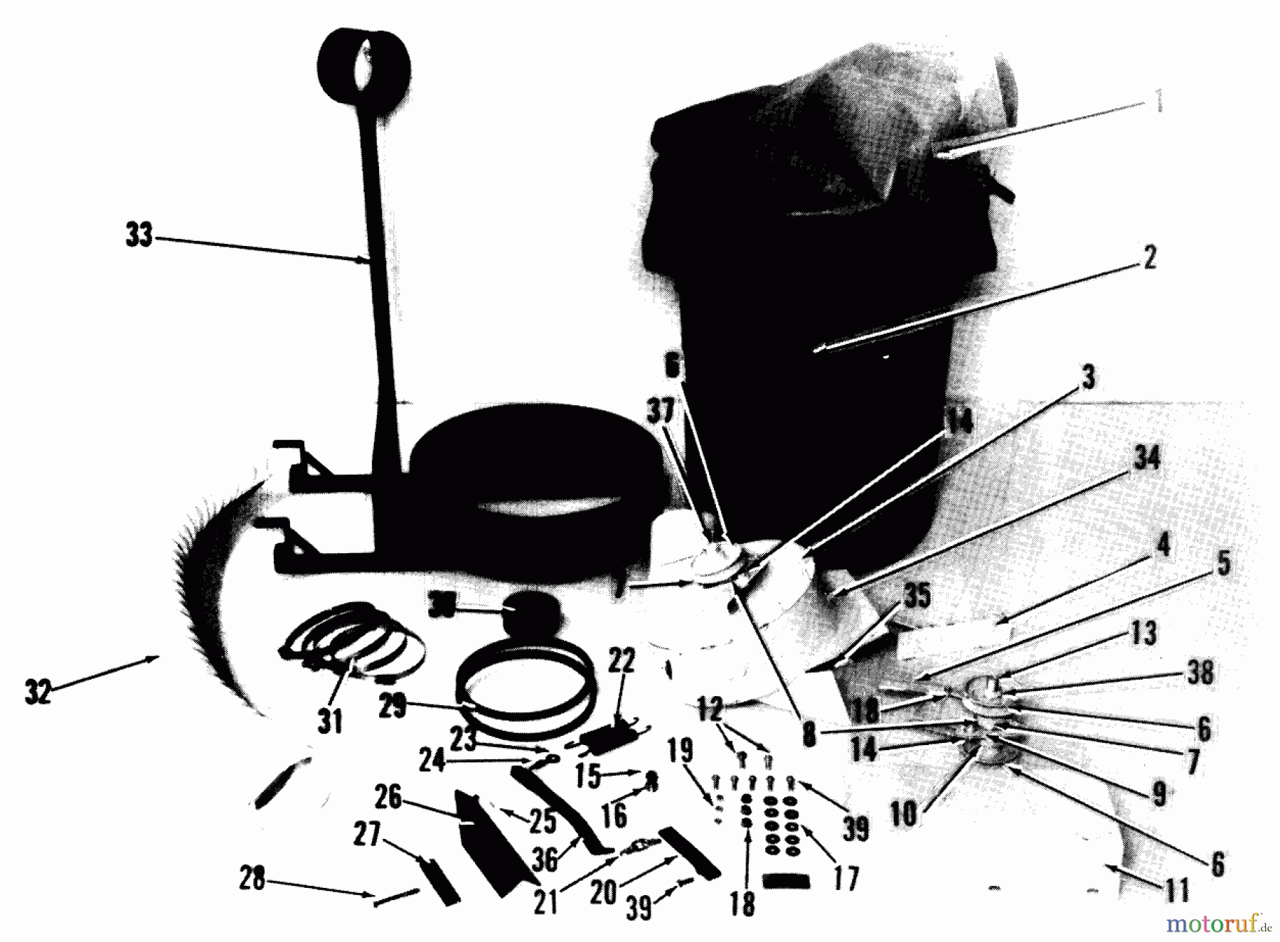 Toro Neu Accessories, Mower 07-06BZ01 - Toro 50