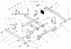 Toro 78361 - 48" Side Discharge Mower, 300 Series GT Classic Tractors, 1998 (8900001-8999999) Ersatzteile LIFT ASSEMBLY