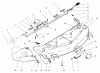 Toro 78361 - 48" Side Discharge Mower, 300 Series GT Classic Tractors, 2006 (260000001-260999999) Ersatzteile DECK ASSEMBLY