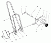 Toro 78361 - 48" Side Discharge Mower, 300 Series GT Classic Tractors, 2006 (260000001-260999999) Ersatzteile IDLER ASSEMBLY NO. 101657