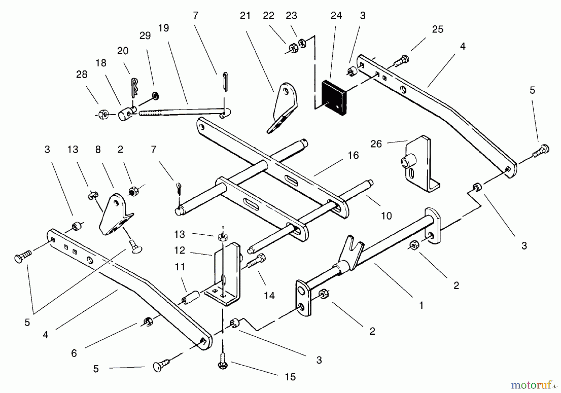 Toro Neu Mowers, Deck Assembly Only 78361 - Toro 48