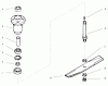 Toro 78361 - 48" Side Discharge Mower, 300 Series GT Classic Tractors, 2006 (260000001-260999999) Ersatzteile SPINDLE ASSEMBLY NO. 110172
