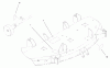 Toro 78363 - 48" Side Discharge Mower, 5xi Garden Tractors, 2000 (200000001-200999999) Ersatzteile DECAL ASSEMBLY