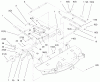 Toro 78363 - 48" Side Discharge Mower, 5xi Garden Tractors, 2000 (200000001-200999999) Ersatzteile DECK SUSPENSION ASSEMBLY