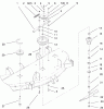 Toro 78363 - 48" Side Discharge Mower, 5xi Garden Tractors, 2000 (200000001-200999999) Ersatzteile SPINDLE AND BLADE ASSEMBLY