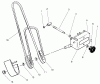 Toro 78365 - 48" Recycler Cutting Unit, 300 Series GT Classic Tractors, 1997 (7900001-7999999) Ersatzteile IDLER ASSEMBLY