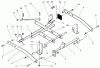 Toro 78365 - 48" Recycler Cutting Unit, 300 Series GT Classic Tractors, 1997 (7900001-7999999) Ersatzteile LIFT ASSEMBLY