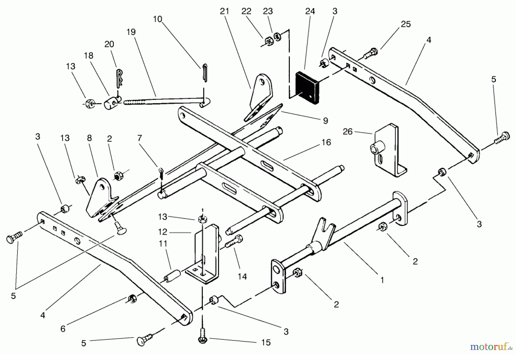 Toro Neu Mowers, Deck Assembly Only 78368 - Toro 48