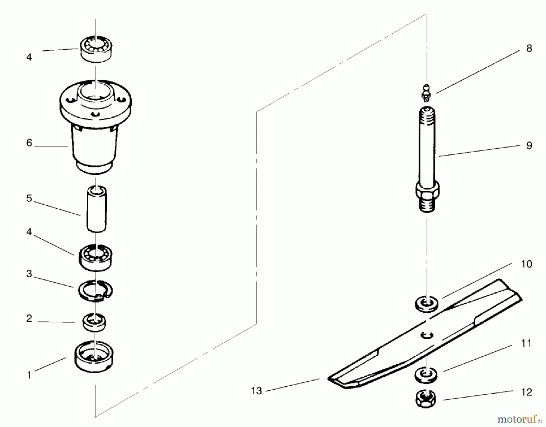 Toro Neu Mowers, Deck Assembly Only 78368 - Toro 48