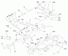 Toro 78375 - 52" Recycler Mower, 5xi Garden Tractors, 1998 (8900001-8999999) Ersatzteile DECK SUSPENSION ASSEMBLY