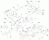 Toro 78452 - 52" Side Discharge Mower, 5xi Garden Tractors, 1999 (9900001-9999999) Ersatzteile DECK SUSPENSION ASSEMBLY