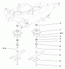 Toro 78370 - 52" Side Discharge Mower, 5xi Garden Tractors, 2001 (210000001-210999999) Ersatzteile SPINDLE AND BLADE ASSEMBLY