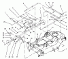 Toro 78370 - 52" Side Discharge Mower, 5xi Garden Tractors, 2005 (250000001-250999999) Ersatzteile DECK SUSPENSION ASSEMBLY