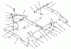 Toro 78390 - 60" Side Discharge Mower, 1995 (5900001-5999999) Ersatzteile DECK SUSPENSION