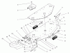 Toro 78390 - 60" Side Discharge Mower, 1996 (6900001-6999999) Ersatzteile DECK & COVER ASSEMBLY