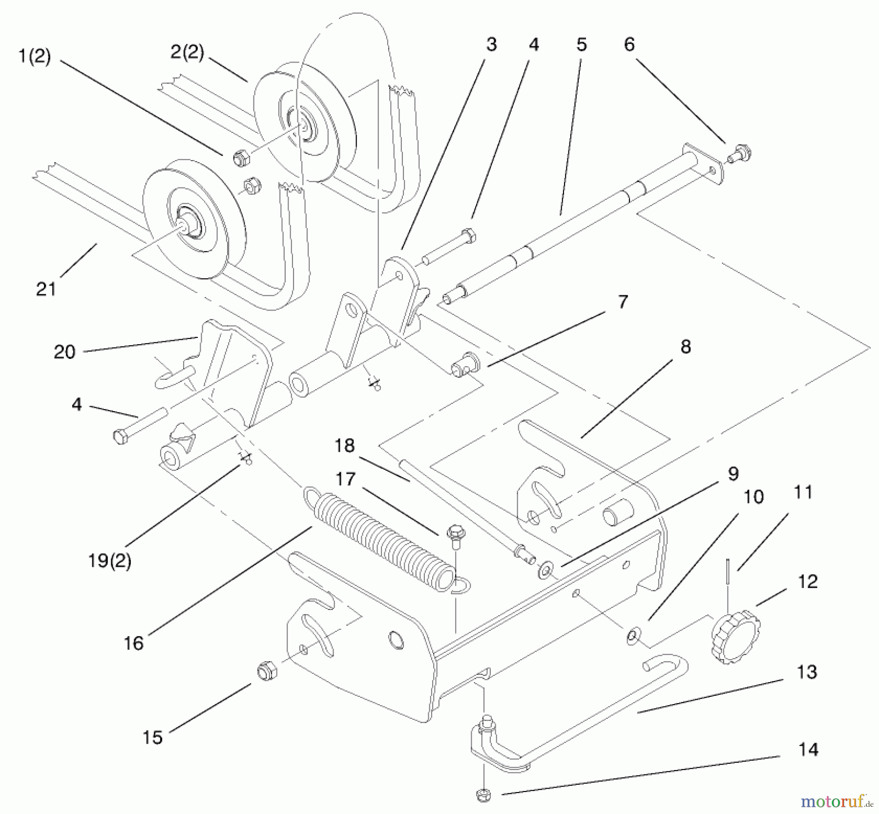  Toro Neu Mowers, Deck Assembly Only 78469 - Toro 60