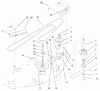 Toro 78395 - 60" Side Discharge Mower, 5xi Garden Tractor, 2001 (210000001-210999999) Ersatzteile SPINDLE AND BLADE ASSEMBLY