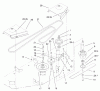 Toro 78395 - 60" Side Discharge Mower, 5xi Garden Tractor, 2003 (230000001-230999999) Ersatzteile SPINDLE AND BLADE ASSEMBLY