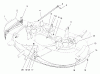 Toro 78410 - 38" Recycler Mower, 1993 (39000001-39999999) Ersatzteile BAFFLE ASSEMBLY