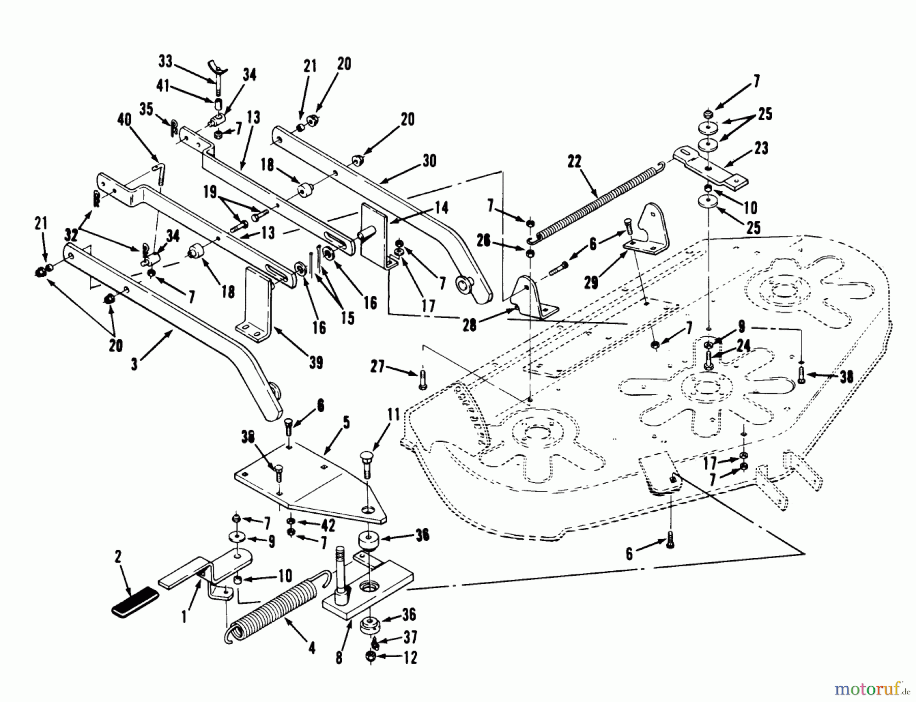 Toro Neu Mowers, Deck Assembly Only 78420 - Toro 42