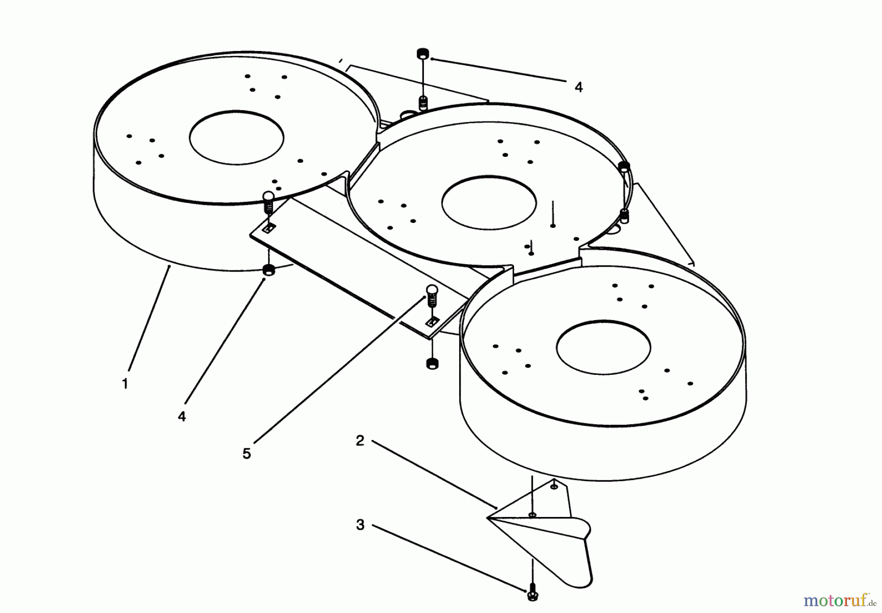 Toro Neu Mowers, Deck Assembly Only 78425 - Toro 42