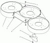 Toro 78425 - 42" Recycler Mower, 1994 (490001-499999) Ersatzteile BAFFLE ASSEMBLY