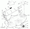 Toro 78425 - 42" Recycler Mower, 1994 (490001-499999) Ersatzteile DECK & COVER ASSEMBLY