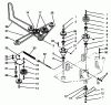 Toro 78445 - 50" Side Discharge Mower, 1993 (390001-399999) Ersatzteile PULLEY & SPINDLE ASSEMBLY