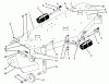 Toro 78445 - 50" Side Discharge Mower, 1995 (590001-599999) Ersatzteile 60" DECK ASSEMBLY