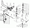 Toro 78445 - 50" Side Discharge Mower, 1995 (590001-599999) Ersatzteile PULLEY & SPINDLE ASSEMBLY