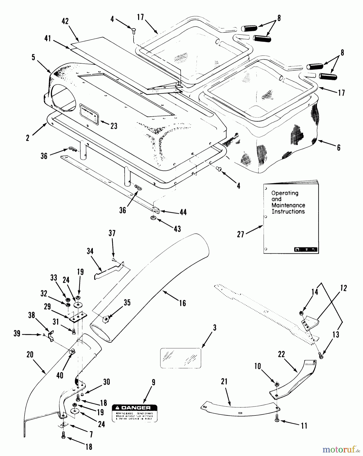 Toro Neu Accessories, Mower 07-07BK02 - Toro 37