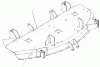 Toro 78449 - 48" Side Discharge Mower, 5xi Garden Tractors, 2003 (230000001-230999999) Ersatzteile DECAL ASSEMBLY