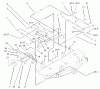 Toro 78449 - 48" Side Discharge Mower, 5xi Garden Tractors, 2003 (230000001-230999999) Ersatzteile DECK SUSPENSION ASSEMBLY