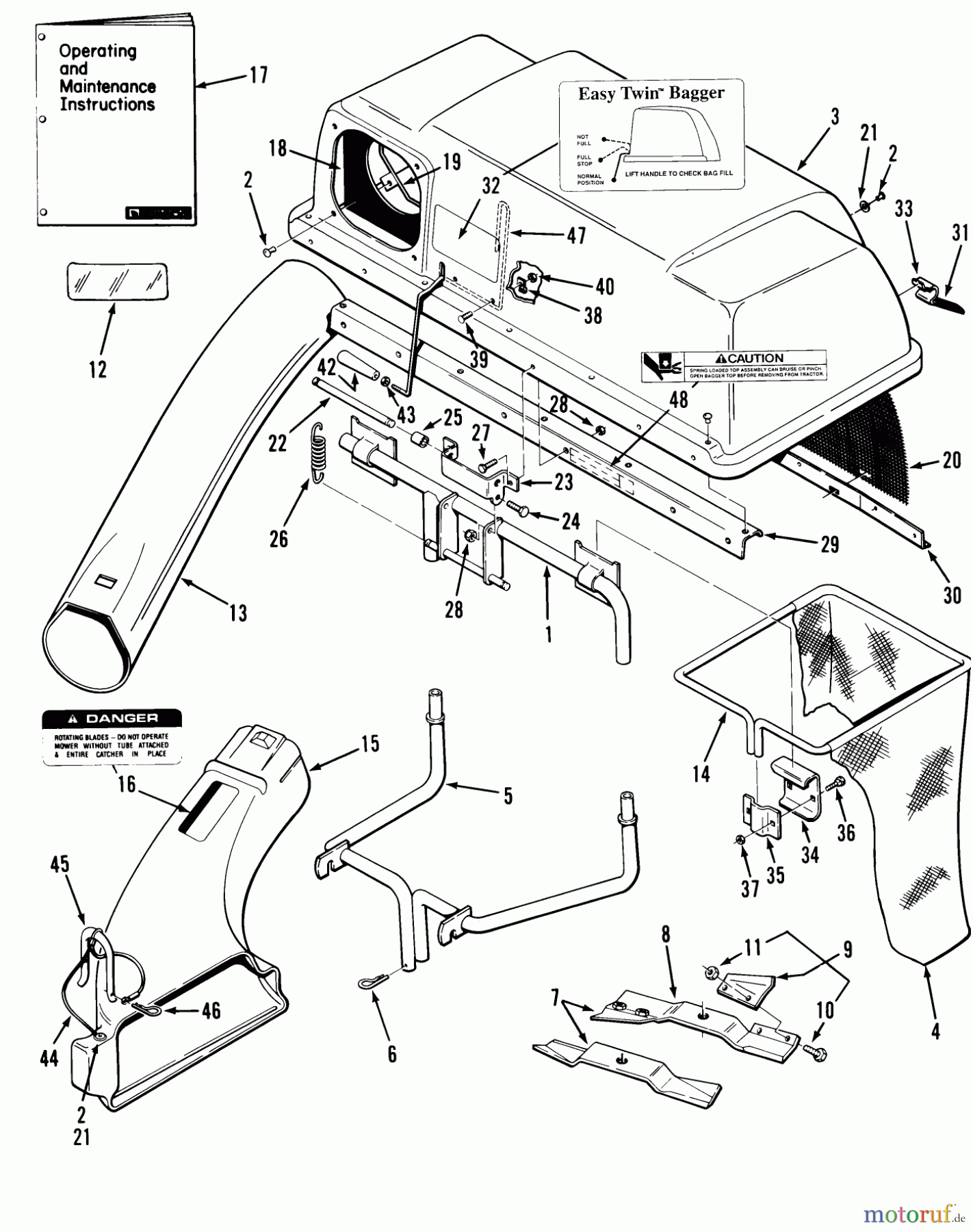 Toro Neu Accessories, Mower 07-08BL02 - Toro 30