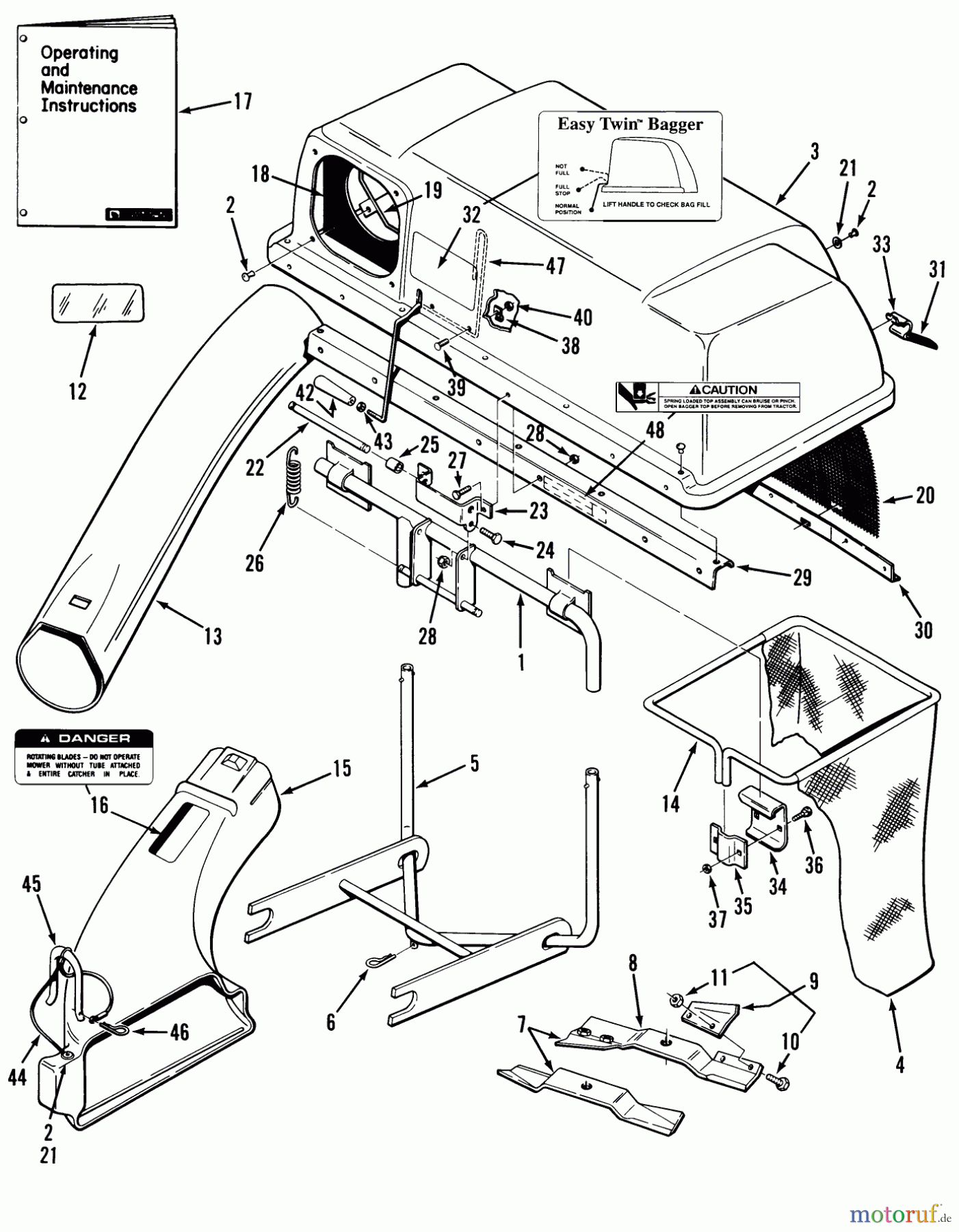 Toro Neu Accessories, Mower 07-08BL01 - Toro 30
