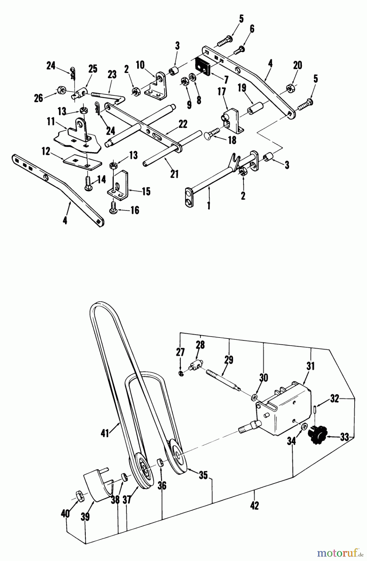Toro Neu Mowers, Deck Assembly Only 85-42MS01 - Toro 42