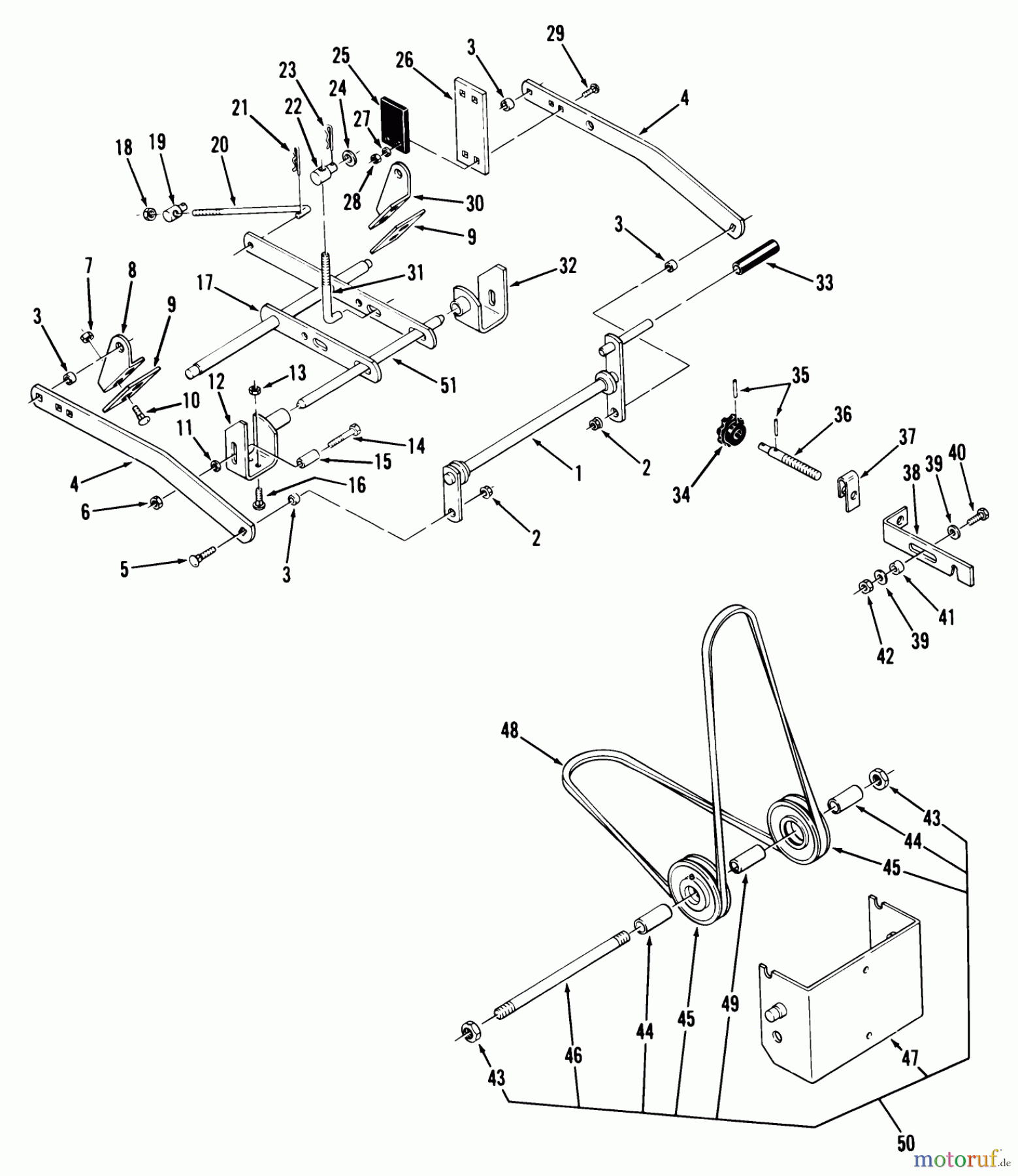 Toro Neu Mowers, Deck Assembly Only 85-36MR01 - Toro 36