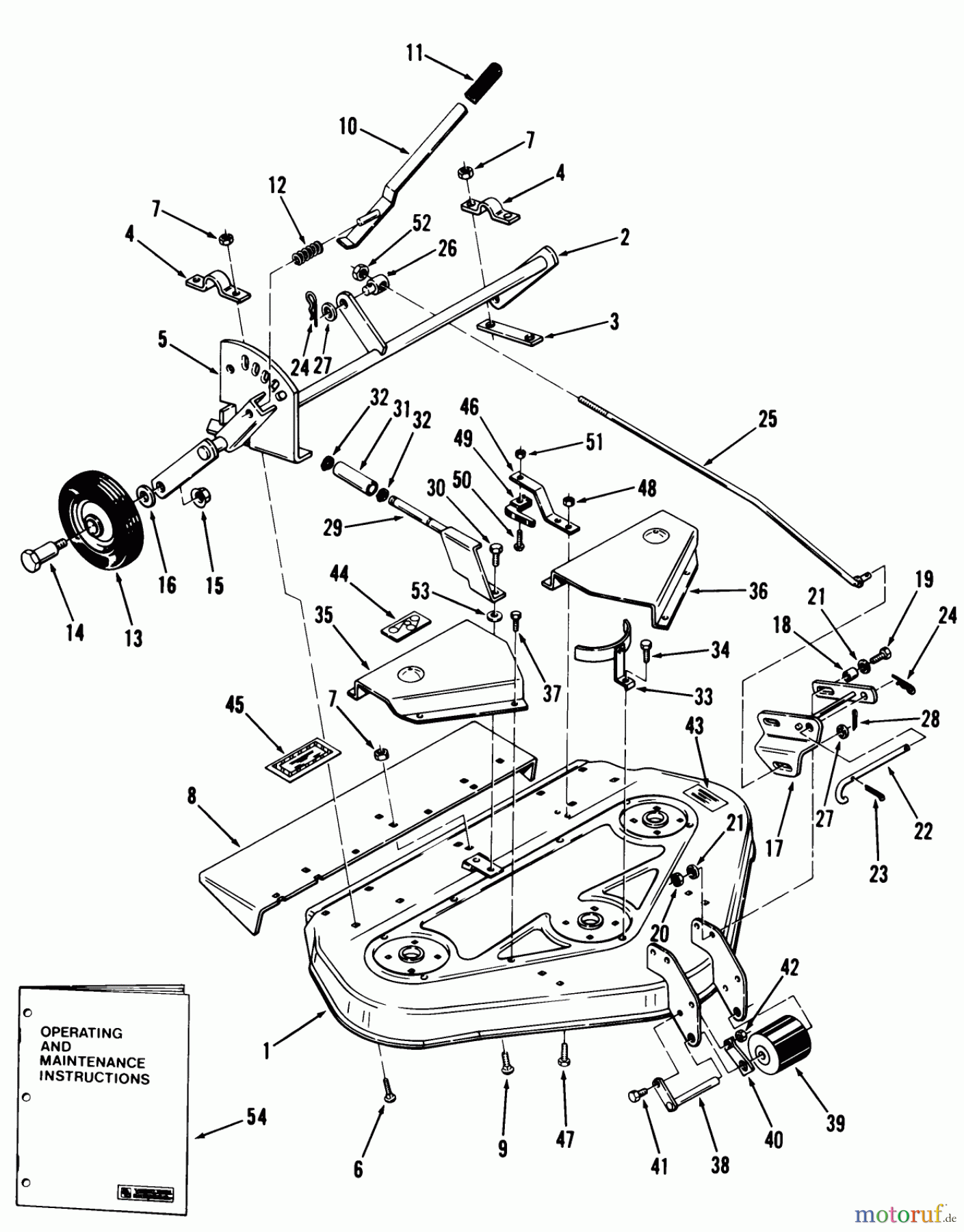 Toro Neu Mowers, Deck Assembly Only 95-32XS01 - Toro 32