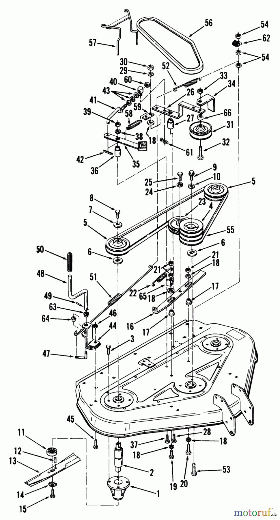 Toro Neu Mowers, Deck Assembly Only 95-32XS01 - Toro 32