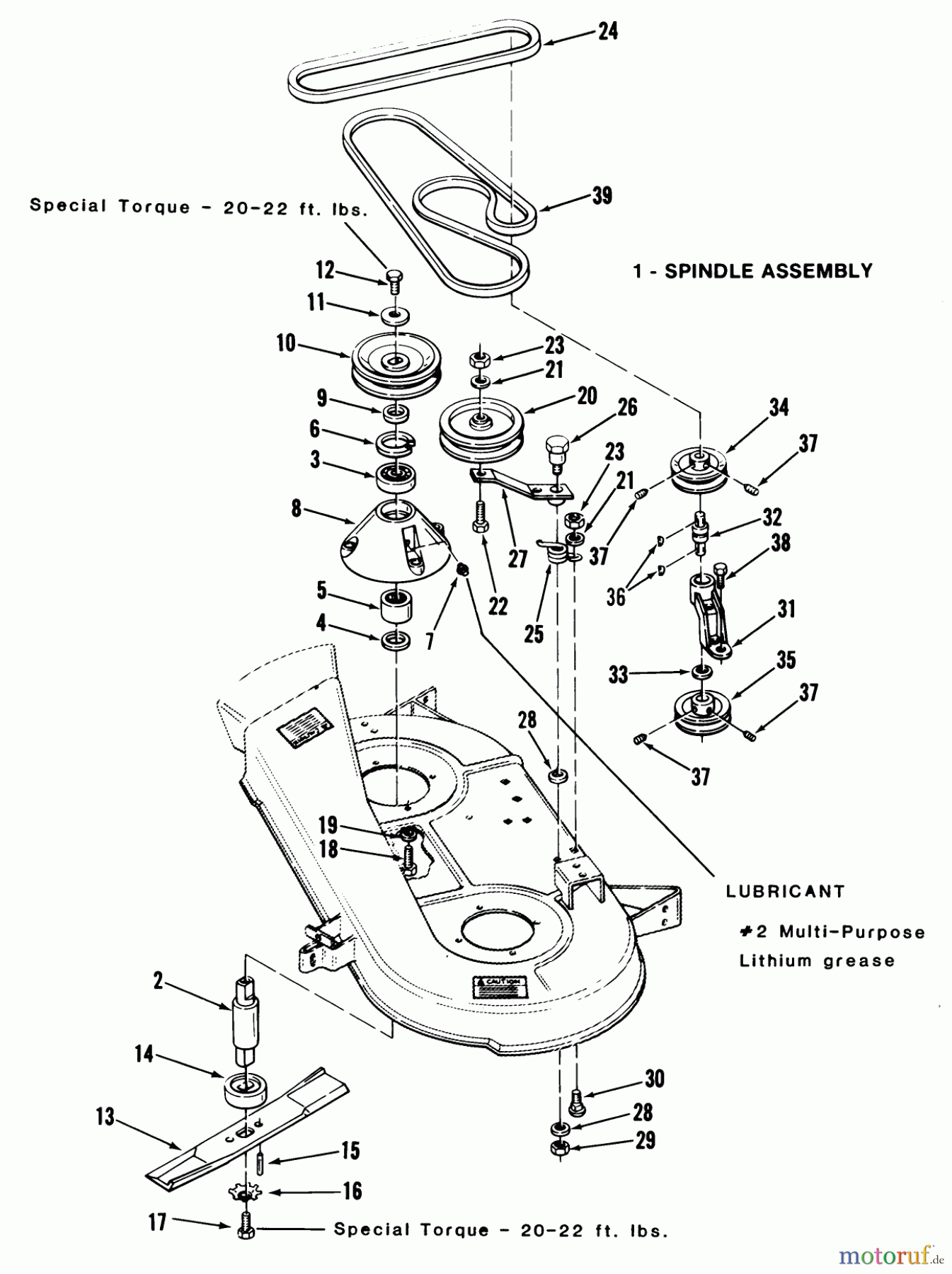  Toro Neu Mowers, Deck Assembly Only A5-32SB02 - Toro 32