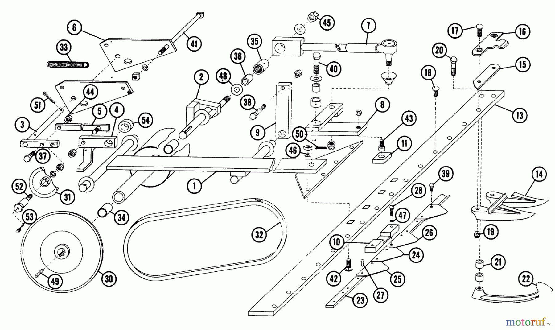 Toro Neu Mowers, Deck Assembly Only CBR-32 - Toro 32