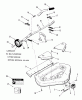 Toro E5-42MR01 - 42" Rear Discharge Mower, 1988 Ersatzteile REAR DISCHARGE MOWER-36 IN. (92 CM) VEHICLE IDENTIFICATION NUMBER E5-36MR01 #1