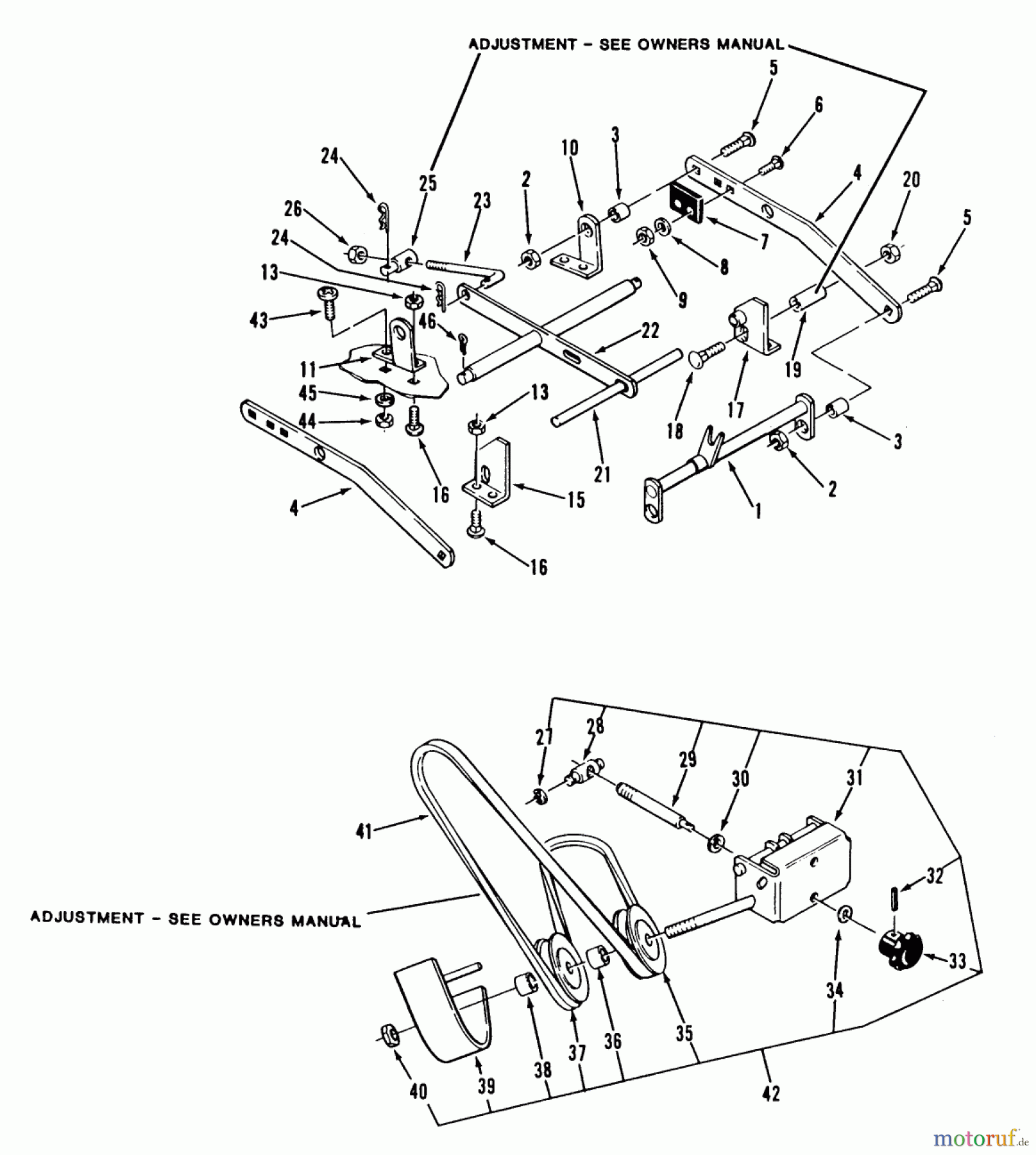 Toro Neu Mowers, Deck Assembly Only E5-42MR01 - Toro 42