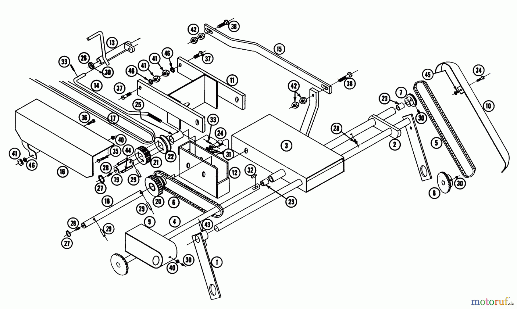 Toro Neu Mowers, Deck Assembly Only LMR-30 - Toro 30