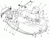 Toro R5-38SS01 - 38" Recycler Mower, 1991 (1000001-1999999) Ersatzteile BAFFLE & COVER ASSEMBLY
