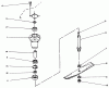 Toro R5-42RC01 - 42" Recycler Mower, 1991 (1000001-1999999) Ersatzteile SPINDLE & BLADE ASSEMBLY