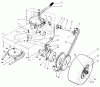 Toro 30102 - Mid-Size Proline Gear Traction Unit, 12 hp, 1991 (1000001-1999999) Ersatzteile AXLE ASSEMBLY